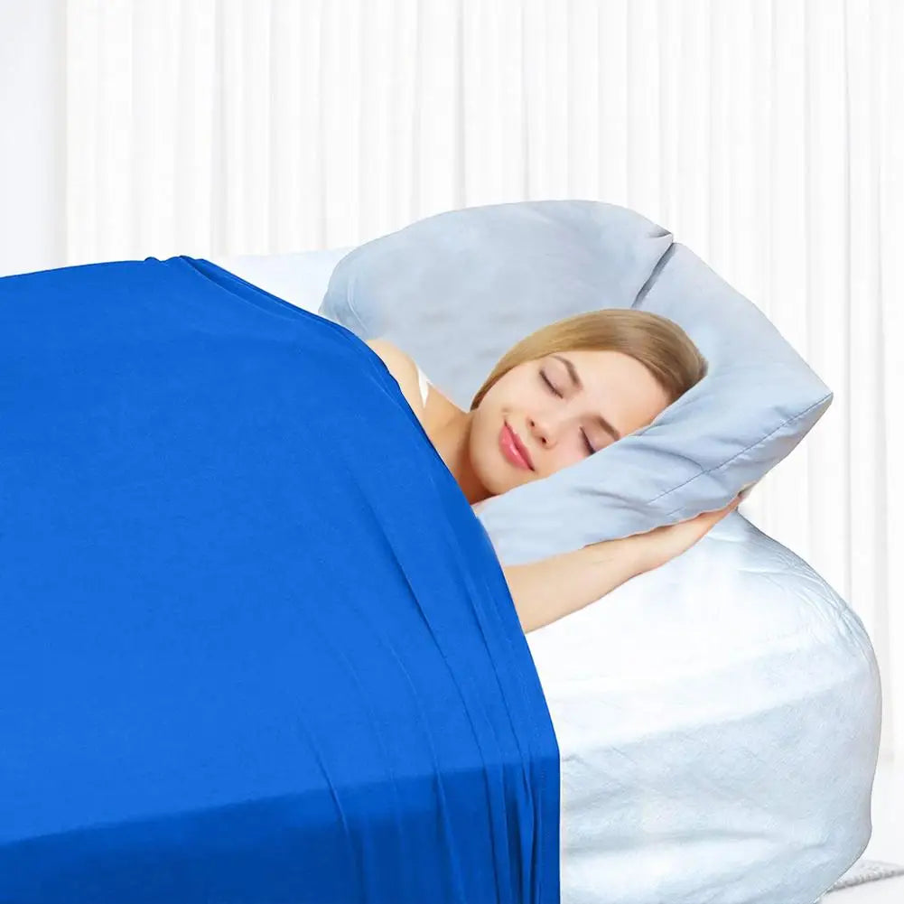 S/M/L Sensory Bed Sheet Hammock – Compression Blanket to Relieve Stress & Aid Sleep