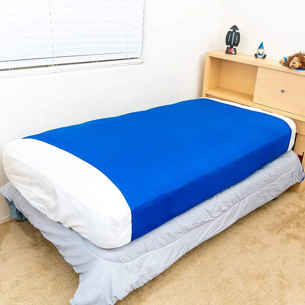 S/M/L Sensory Bed Sheet Hammock – Compression Blanket to Relieve Stress & Aid Sleep