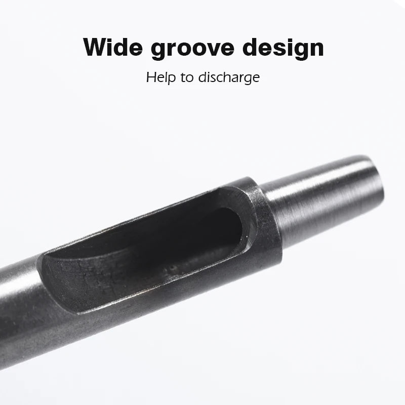 WUTA 6 Pcs Set SPC Round Hole Hollow Punch Set Sharp Steel