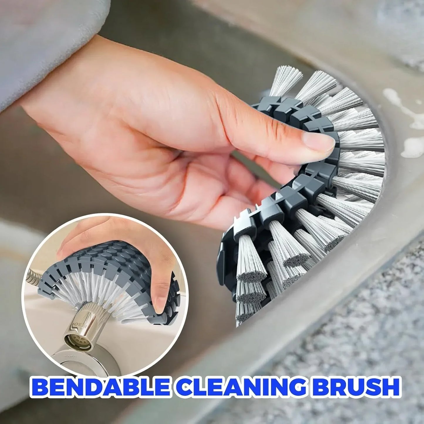 5Pack Kitchen Cleaning Brush, Green