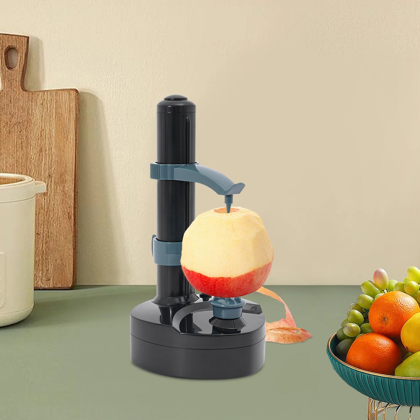Electric Fruit & Potato Peeler Machine for Kitchen, Automatic Peeling Tool