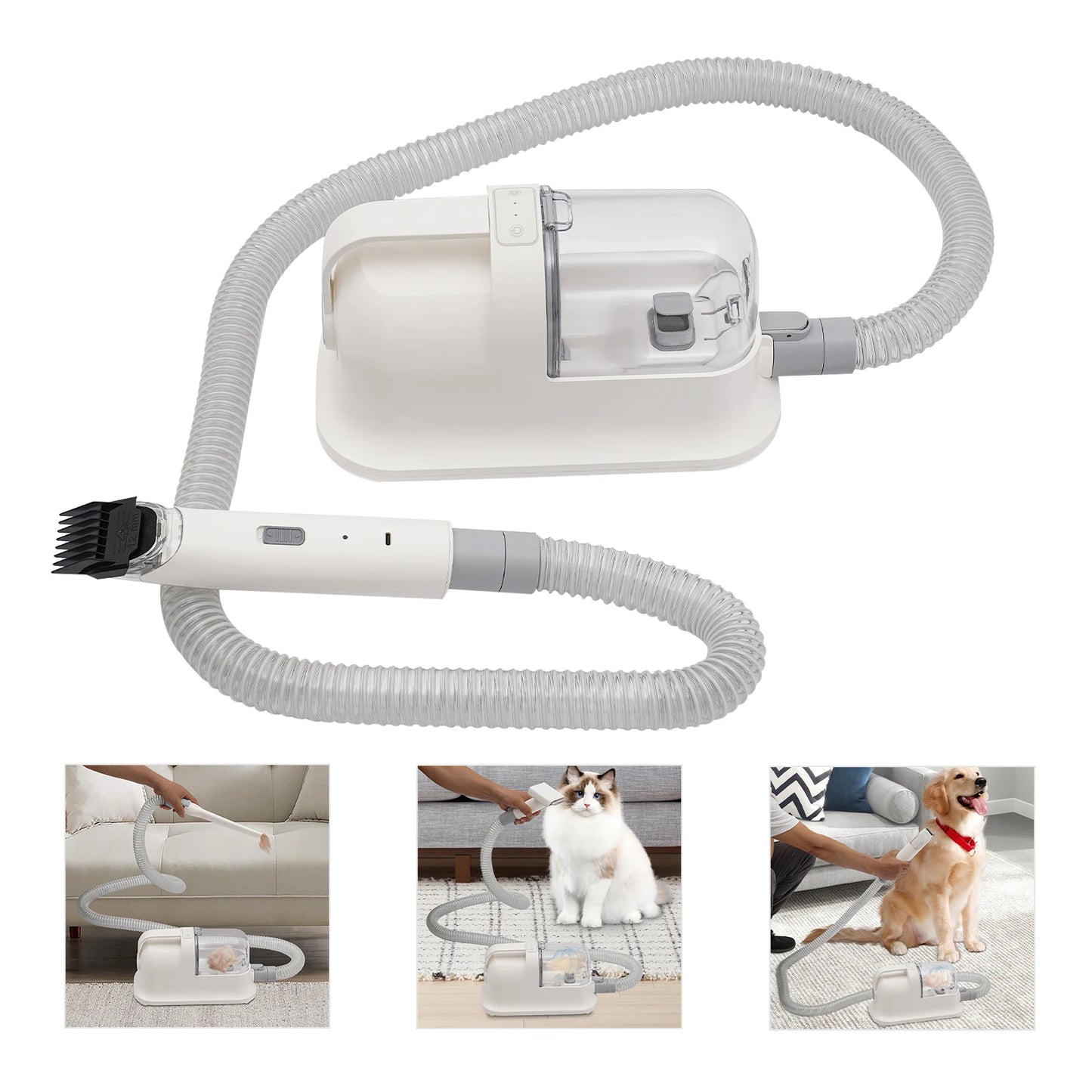 110-120V Pet Grooming Tools for Shedding Pet Hair, Hair Trimmer US Standard
