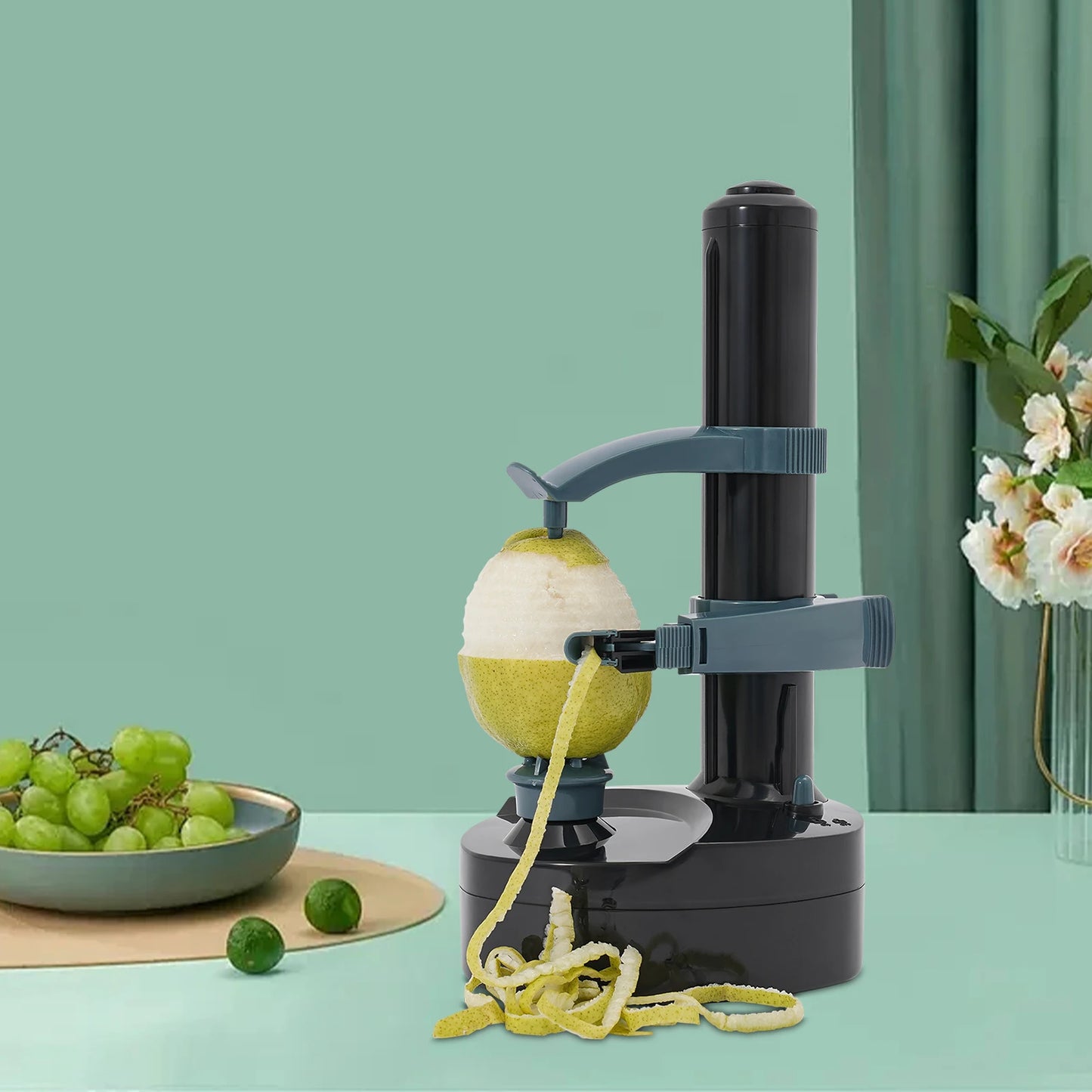Electric Fruit & Potato Peeler Machine for Kitchen, Automatic Peeling Tool
