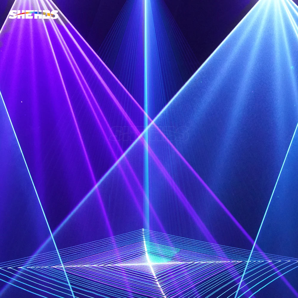 20KPPS 6W RGB Animation Par Light – High-Frequency Scanning for DJ & Events
