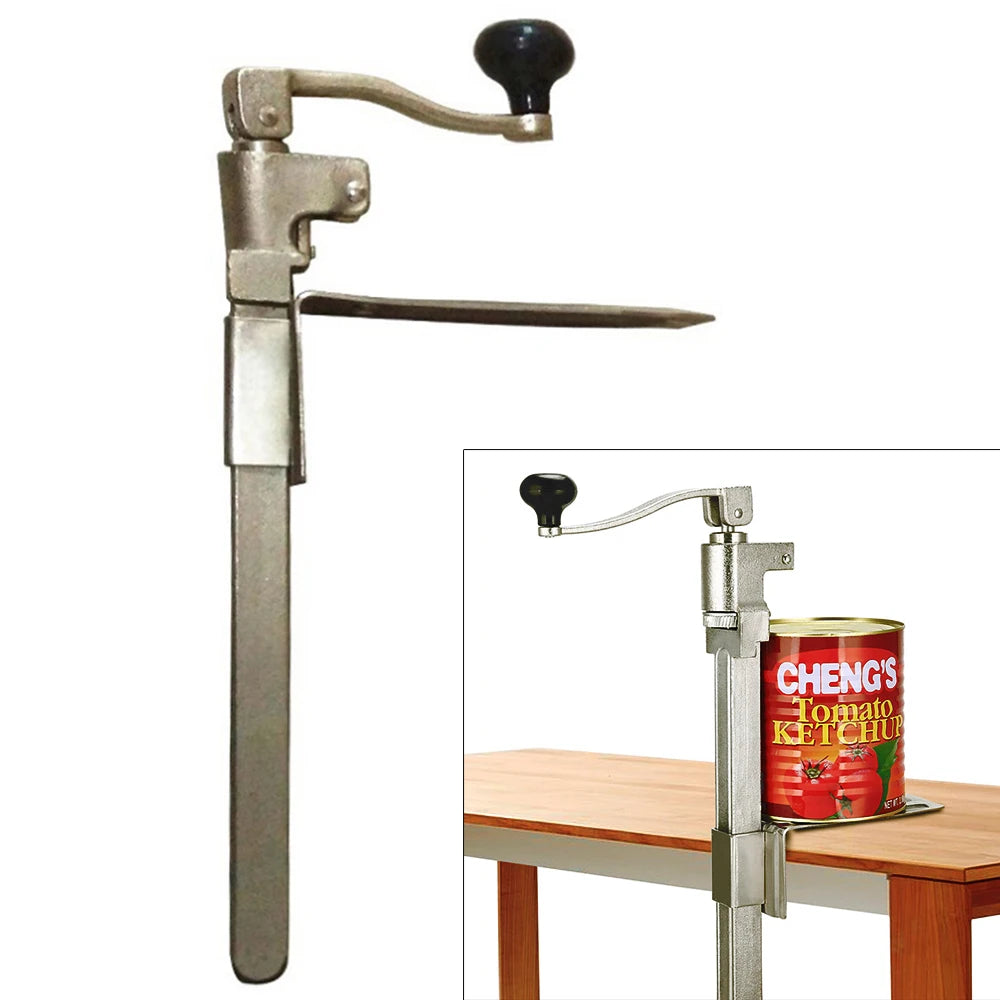 Heavy-Duty 11" Can Opener – Commercial Kitchen Tool, 3.5KG Capacity