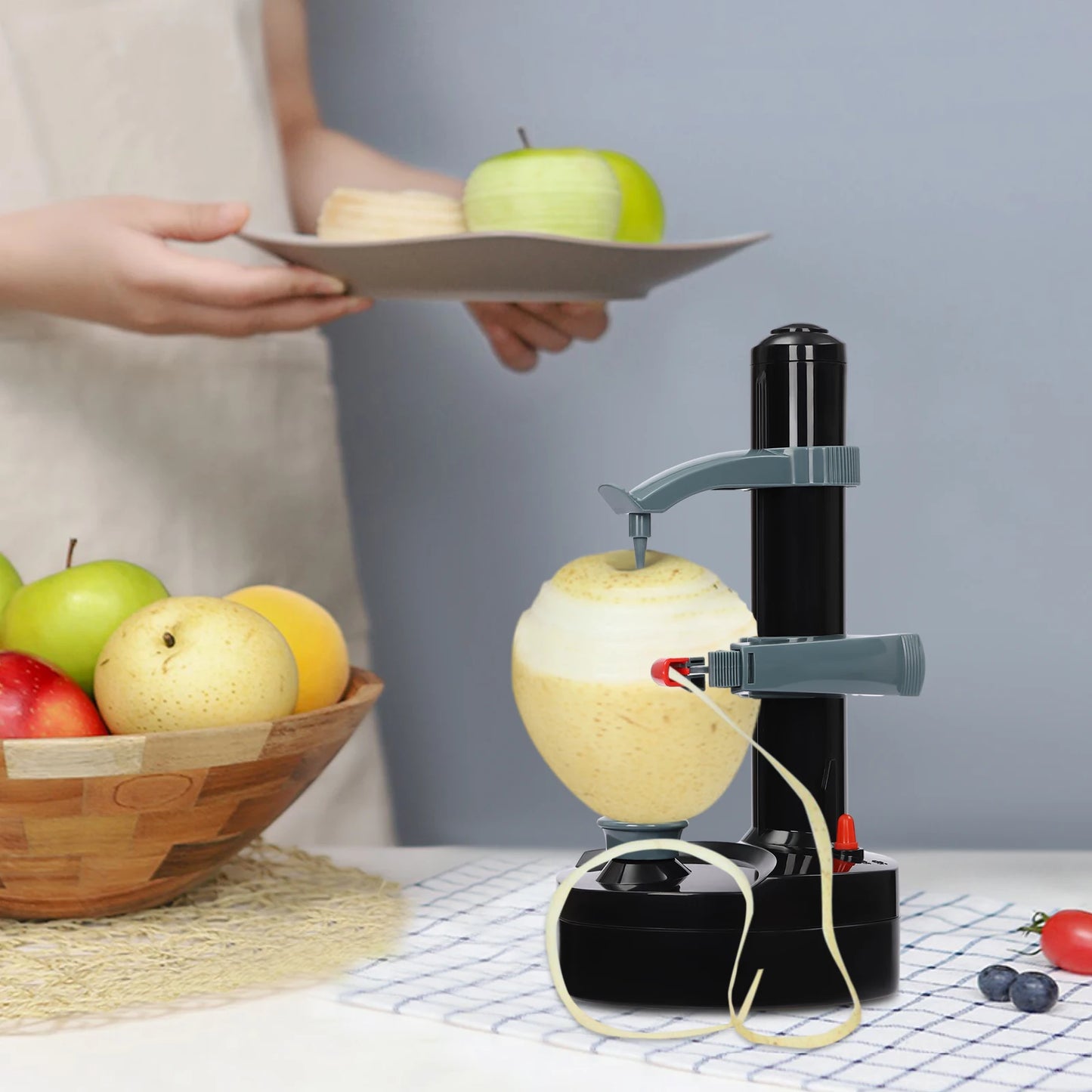 Electric Vegetable Peeler – Multi-Function Automatic Fruit, Potato, Carrot Tool