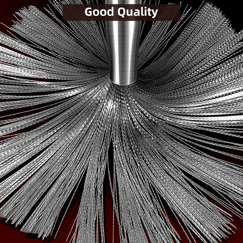 Stainless Steel Pot Brush Household Wire Cleaning Brush Kitchen Tool