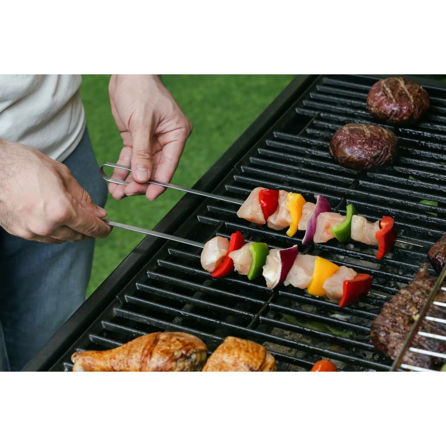 Expert Grill Essential BBQ Tool Set for Easy Cooking, 12-Piece