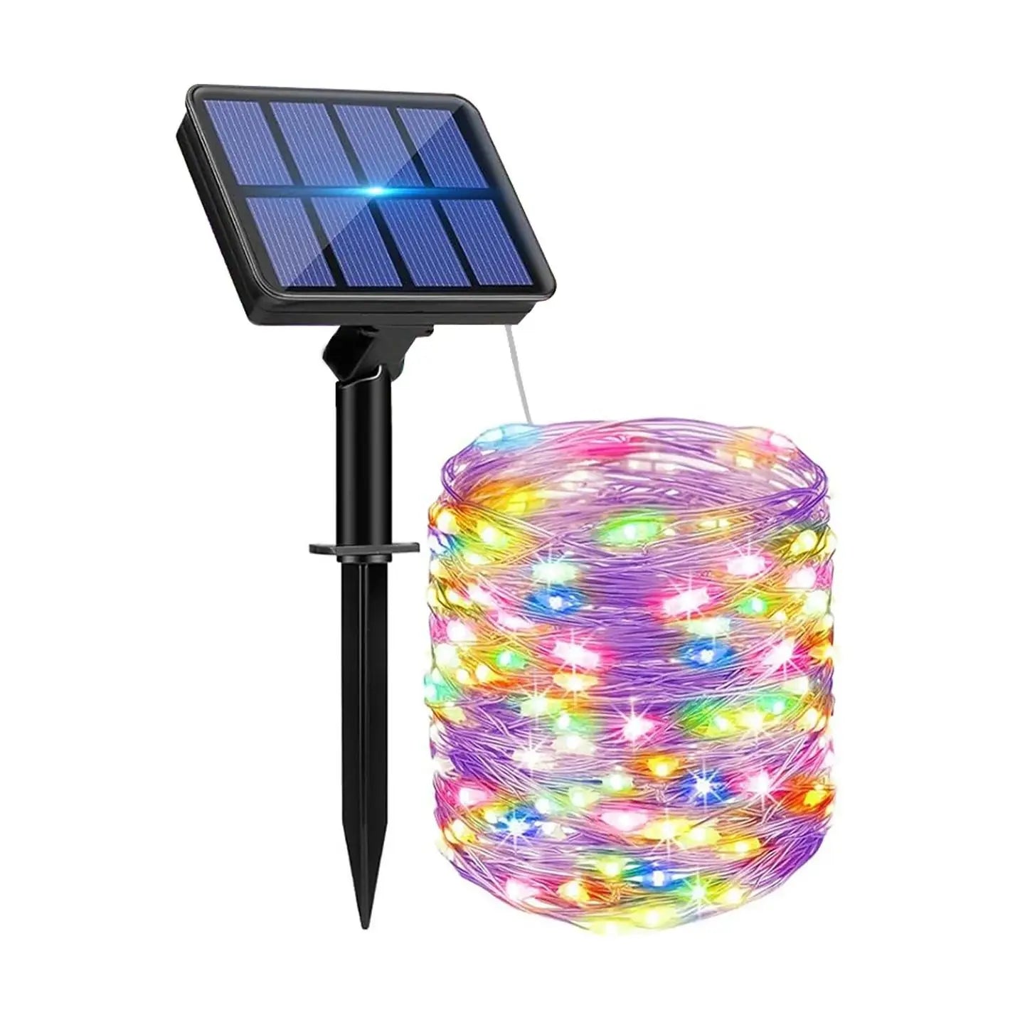 7m/12m/22m/32m LED Solar String Light Christams Outdoor Garden Fairy Lights 300Leds Waterproof Lamp for Wedding Party Decor