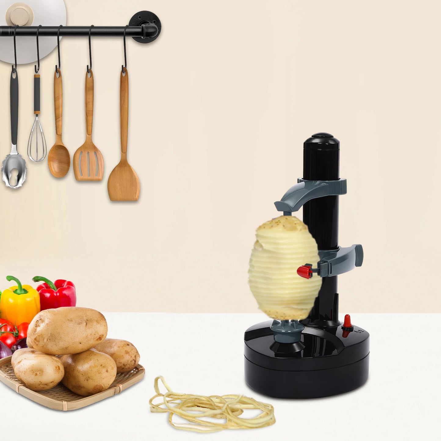 Electric Vegetable Peeler – Multi-Function Automatic Fruit, Potato, Carrot Tool