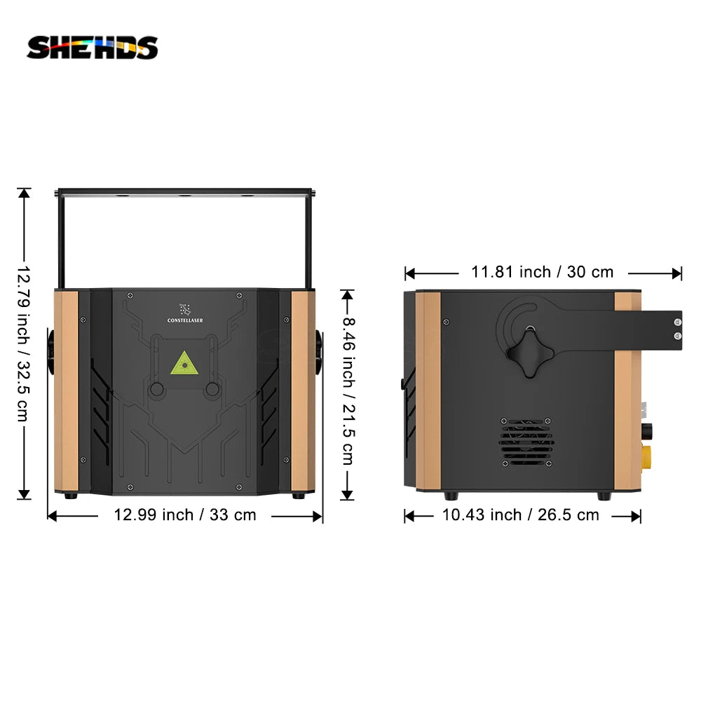 20KPPS 6W RGB Animation Par Light – High-Frequency Scanning for DJ & Events