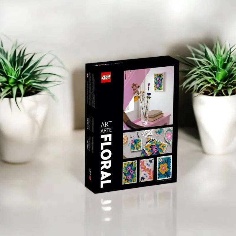 LEGO 31207 Flower Art 3-in-1 Wall Decor Set – Great Gift for Adults