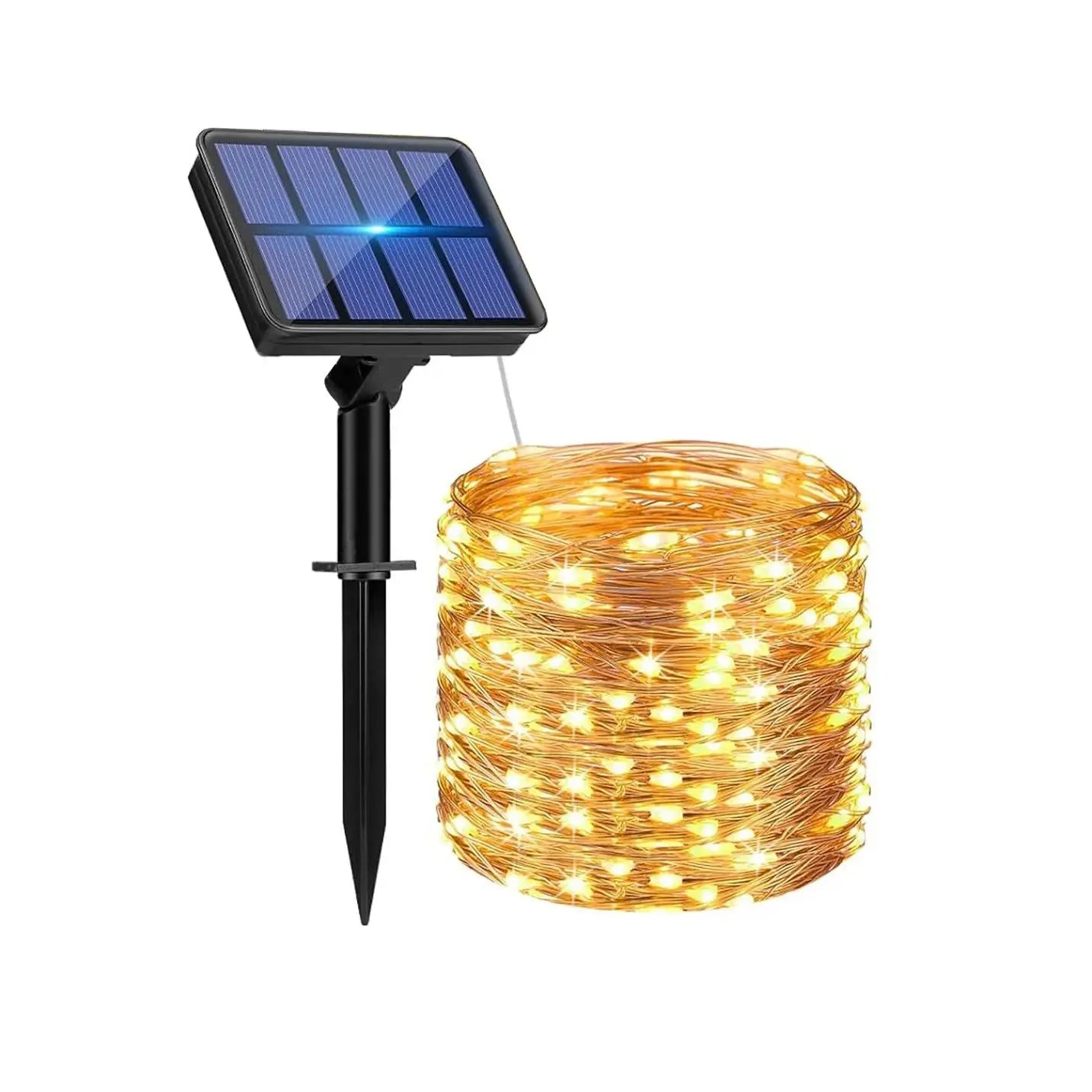 7m/12m/22m/32m LED Solar String Light Christams Outdoor Garden Fairy Lights 300Leds Waterproof Lamp for Wedding Party Decor