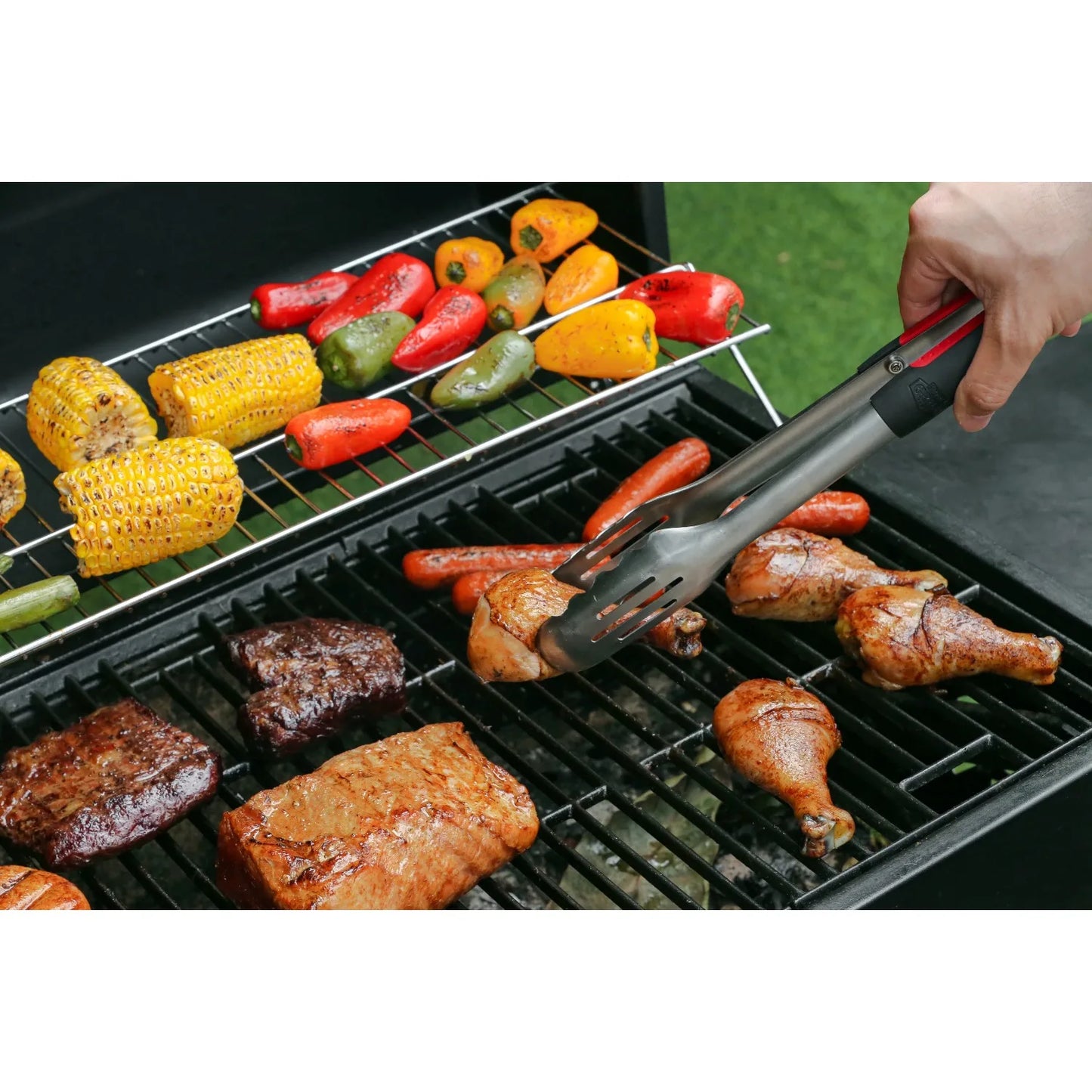 Expert Grill Essential BBQ Tool Set for Easy Cooking, 12-Piece