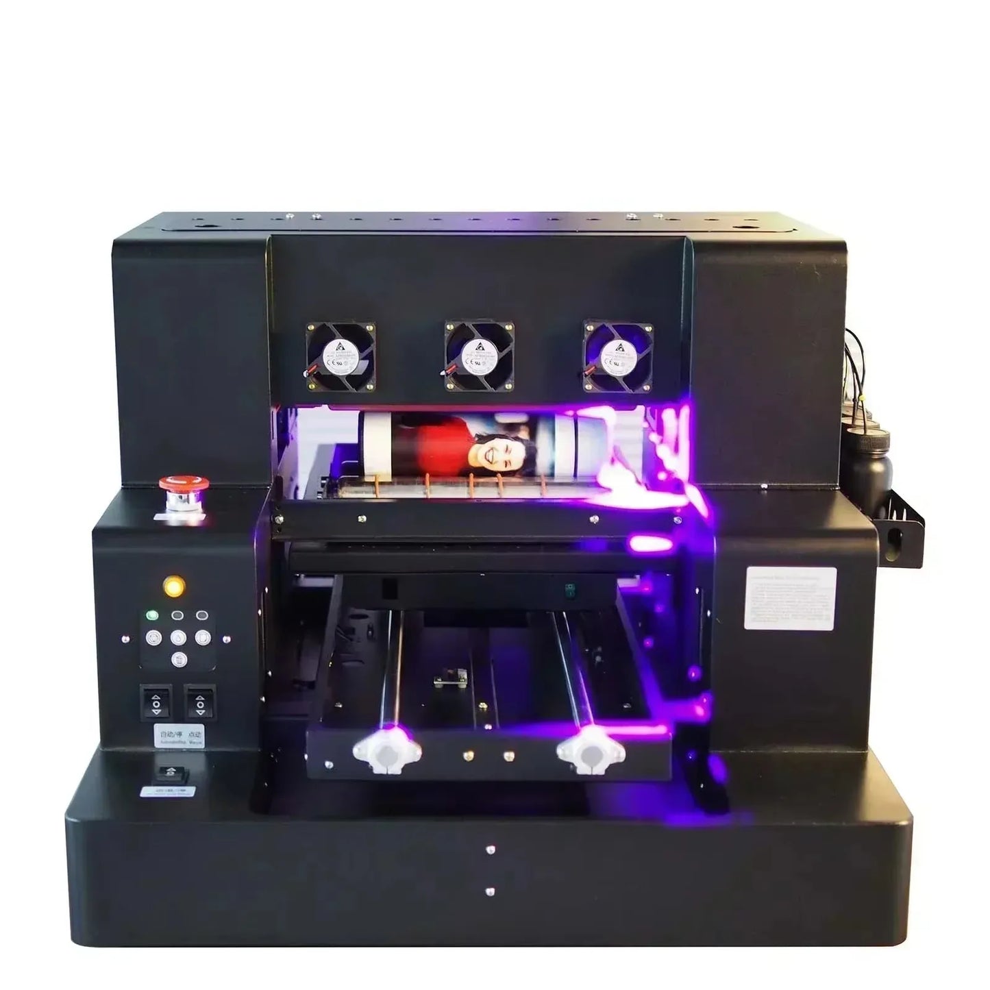 VEVOR A3 A4 UV Flatbed Printer for Stickers, Bottles, Phone Cases & More