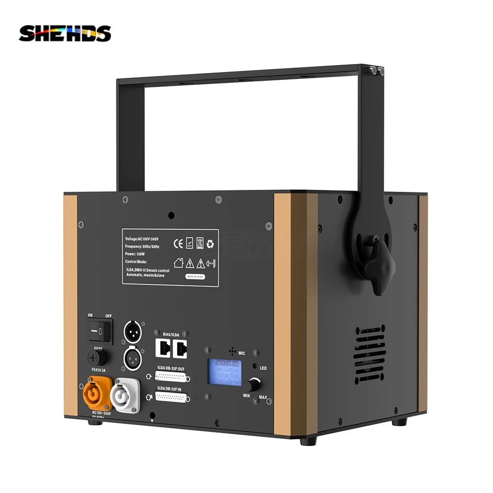 20KPPS 6W RGB Animation Par Light – High-Frequency Scanning for DJ & Events