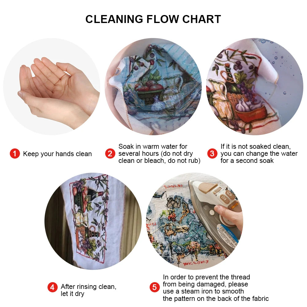 Full Embroidery Eco-cotton Thread 11CT Printed Cat Cross Stitch Kit Art 40x50cm