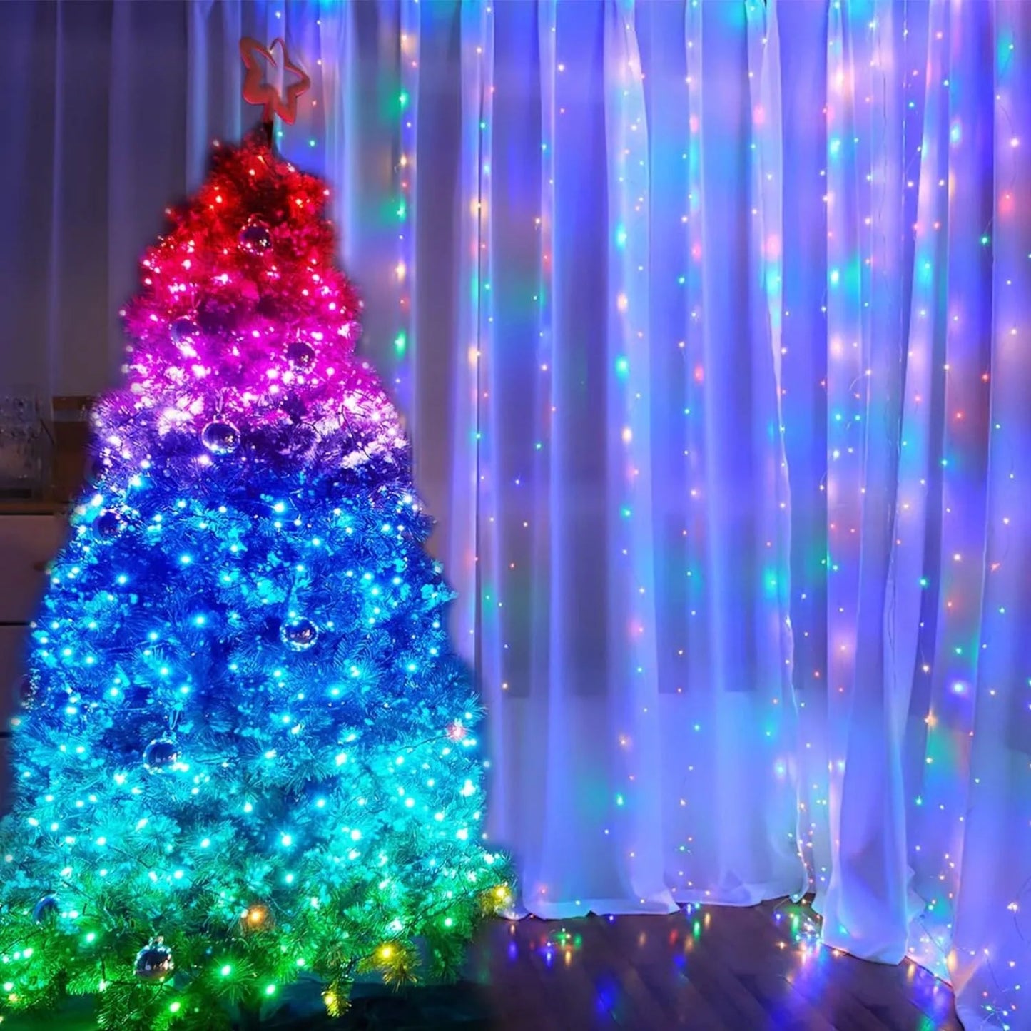 Curtain String Light – USB Plug, 8 Modes for Party, Wedding & Holiday Decor