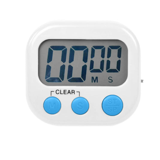 Digital Kitchen Timer Countdown Clock for Cooking, Study, Kids, and Classroom